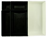 ORGANIZER MODUŁOWY DO SZUFLADY Z PRZEGRÓDKAMI 5 EL