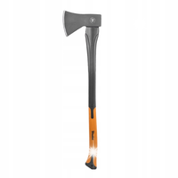 UNIWERSALNA MOCNA SIEKIERA STAL HARTOWANA FIBERGLASS 1250 G DŁUGA OGRÓD