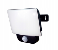 NAŚWIETLACZ LED LEDSYSTEMS LFX 20W 4000K 1800LM IP65 CZARNY CZUJNIK PIR