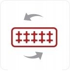 Materac 160x200 piankowy twardy H4/H5 Faro 19cm antyalergiczny dwustronny zdjęcie 9