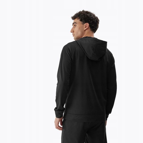 Bluza treningowa męska 4F M209 deep black M zdjęcie 2