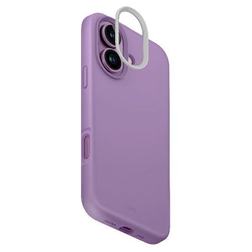 UNIQ etui Lino Hue iPhone 16 6.1"Magclick Charging różowy/grape pink na Arena.pl