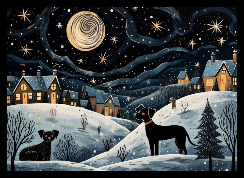 Plakat 35x25cm Nocny Psi Patrol zdjęcie 2