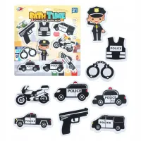 NAKLEJKI PIANKOWE POLICJA DO KĄPIELI