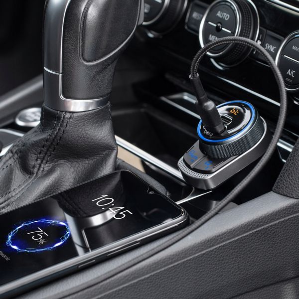 Transmiter samochodowy FM Bluetooth MP3 ŁADOWARKA zdjęcie 6