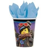 kubki,kubeczki papierowe lego,urodziny 8 szt