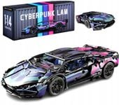 ZESTAW KLOCKÓW MEGA LAMBORGHINI KLOCKI CYBERPUNK - 1314 EL IDEALNY PREZENT