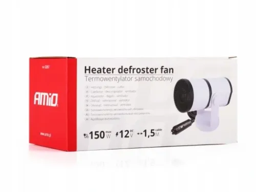 TERMOWENTYLATOR GRZEJNIK SAMOCHODOWY DMUCHAWA 12V na Arena.pl