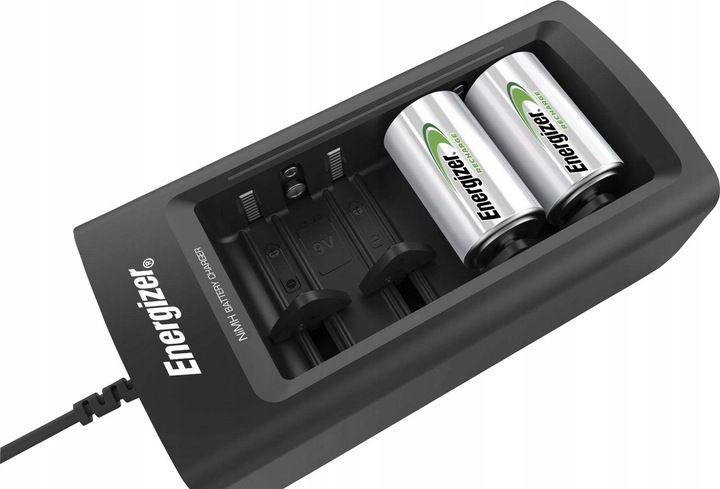 Ładowarka Energizer Universal R3 R6 R14 R20 9V + 2x Akumulatorki D 2500mAh zdjęcie 7