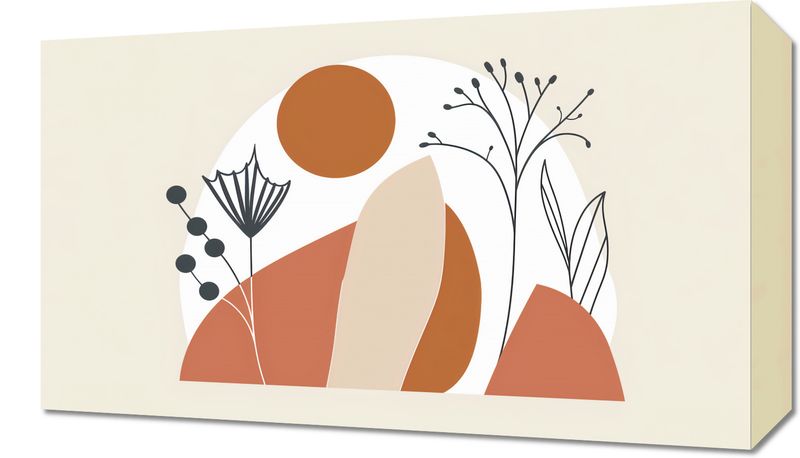 Obraz 50x30cm Organiczny Splot zdjęcie 1