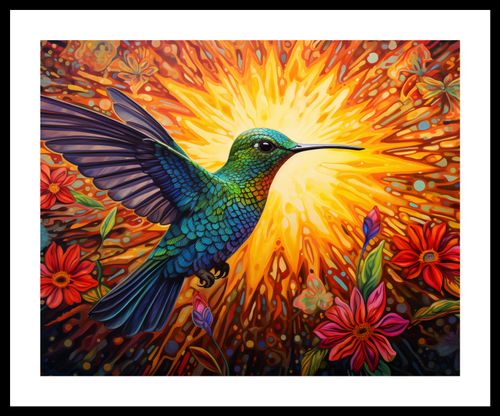 Plakat 50x40cm Koliber Barw na Arena.pl