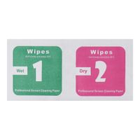 Ściereczki (mokra i sucha) do ekranu - zestaw 100szt