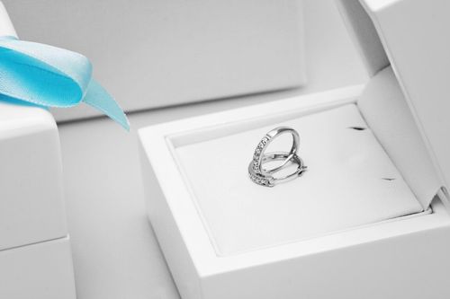 Złote kolczyki KBD1714 - Diament na Arena.pl