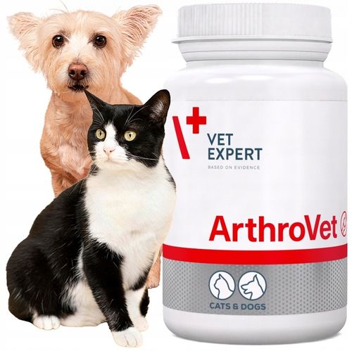 Preparat dla psów i kotów na stawy Vet Expert Arthrovet 60 tabletek na Arena.pl