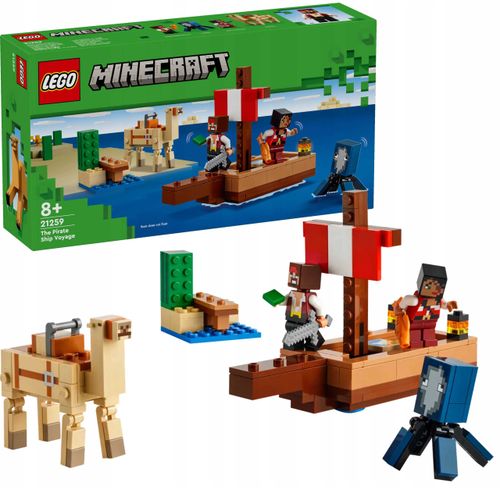 21259 - lego minecraft - rejs statkiem pirackim na Arena.pl
