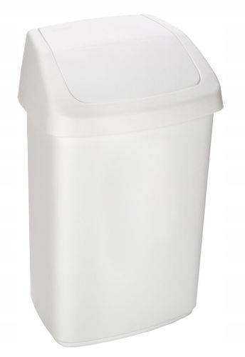 Curver Kosz Na Śmieci 10L Uchylny Pojemnik Biały na Arena.pl