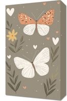 Obraz 30x50cm Wzory dla Dzieci, Dziewczynki Do Pokoju - Motylki