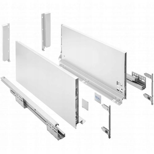 SZUFLADA GTV 500D1 AXIS PRO B. WYSOKA L500 H199 BIAŁA CICHY DOMYK na Arena.pl