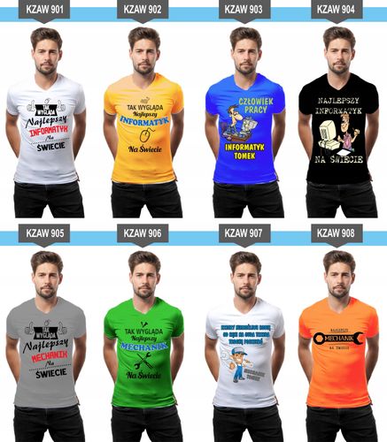 Koszulka z nadrukiem PREZENT dla doktora lekarza na Arena.pl