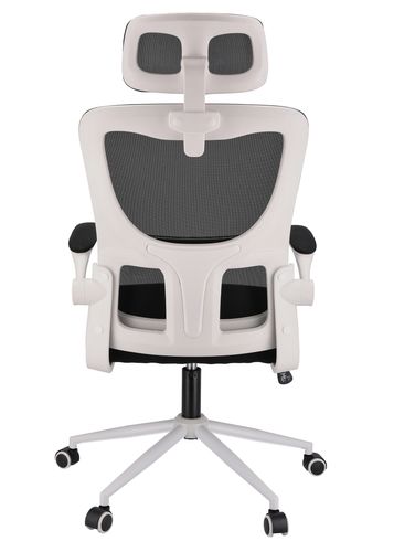 fotel zeo czarny biały na Arena.pl