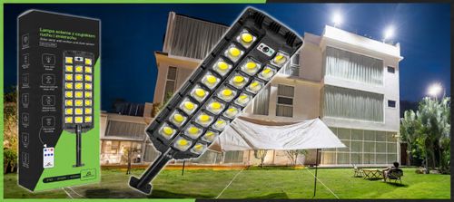 Lampa uliczna ARSA GO 2200 W 4300 lm zasilanie solarne na Arena.pl