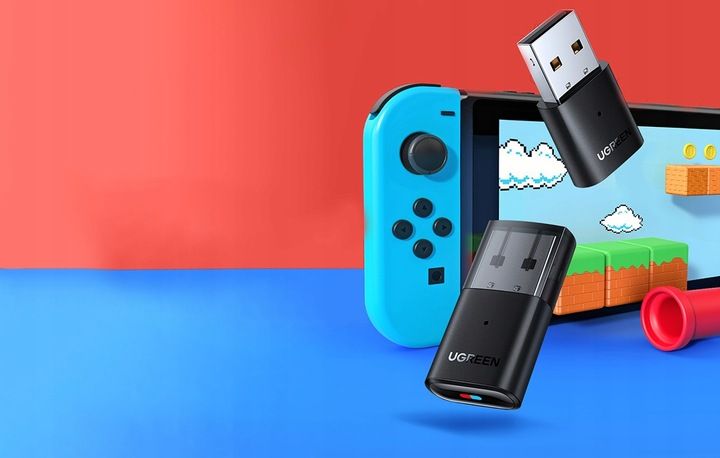 UGREEN ADAPTER TRANSMITER USB Bluetooth 5.0 Do PS4 PS5 / Switch zdjęcie 3