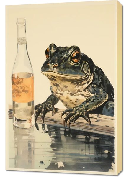 Obraz 60x90cm Refleksje Błotniaka zdjęcie 1