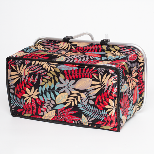 Kosz Termiczny 30L Składany Na Piknik I Zakupy - Wzór Czerwone Liście na Arena.pl