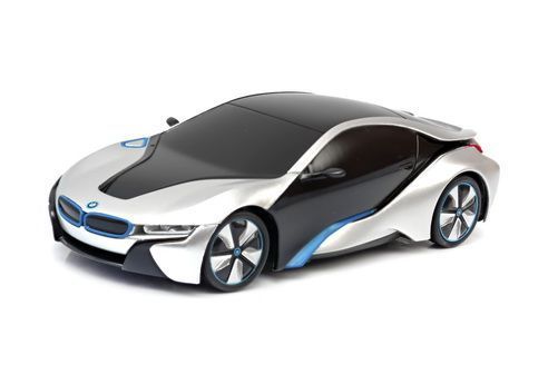 BMW I8 R/C skala 1:24  Rastar 48400 samochód sterowany srebrny na Arena.pl