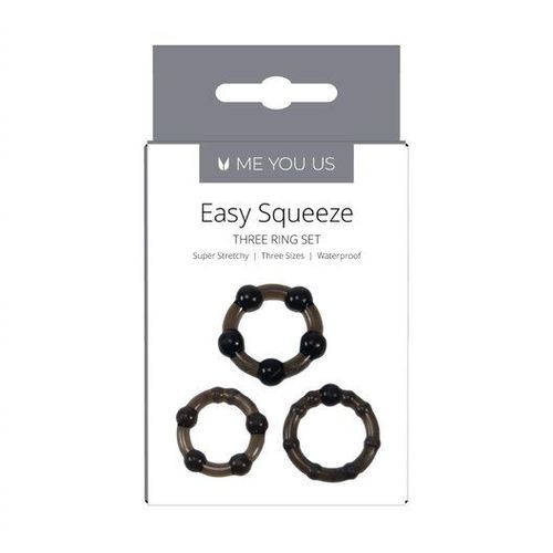 me you us easy squeeze cock ring set black na Arena.pl