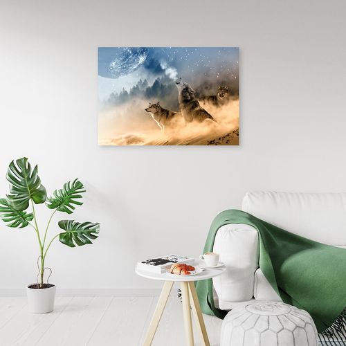 Deco Panel, Wyjące wilki 60x40 na Arena.pl
