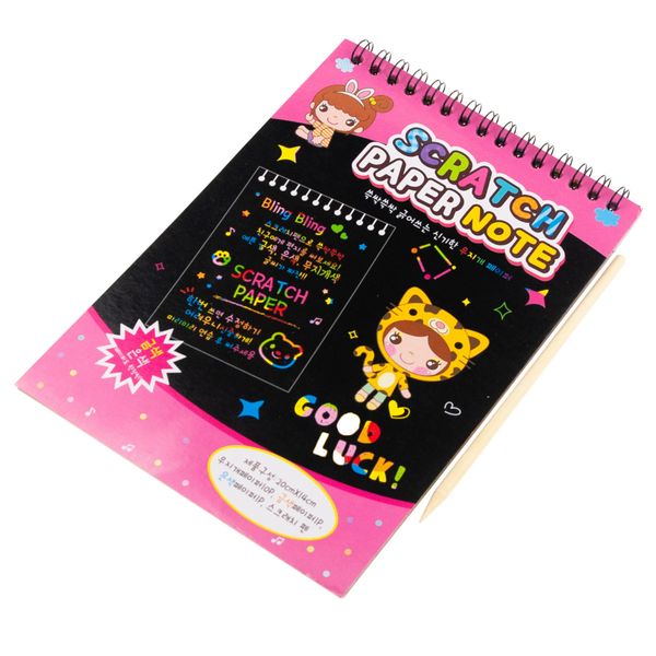 WYDRAPYWANKA ZDRAPYWANKA KOLOROWANKA NOTES A5 zdjęcie 13