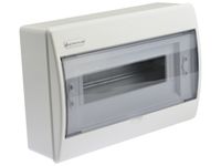 ROZDZIELNICA NATYNKOWA IP40 1x12 RN FALA 7.3 OPATÓWEK BIAŁA DRZWI TRANS.