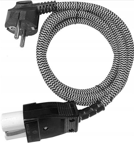 PRZEWÓD SZNUR KABEL DO PRODIŻA OPIEKACZA PIEKARNIKA 1,8M W OPLOCIE na Arena.pl