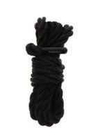 bondage rope 1.5 meter 7 mm black