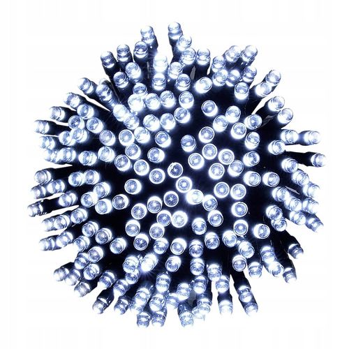 Lampki CHOINKOWE 500 LED ŚWIĄTECZNE BIAŁE ZIMNE ZEWNĘTRZNE WEWNĘTRZNE na Arena.pl