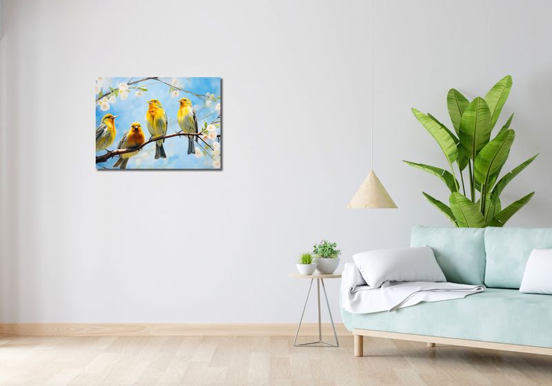 Obraz 70x50cm Wiosenne Pogwizdy zdjęcie 2