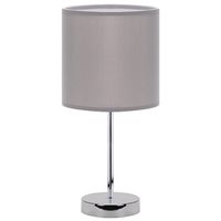 Lampka nocna biurkowa stołowa AGNES szara 03147