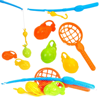 Zestaw Wędkarski Dla Dzieci Zabawka Rybki 7600