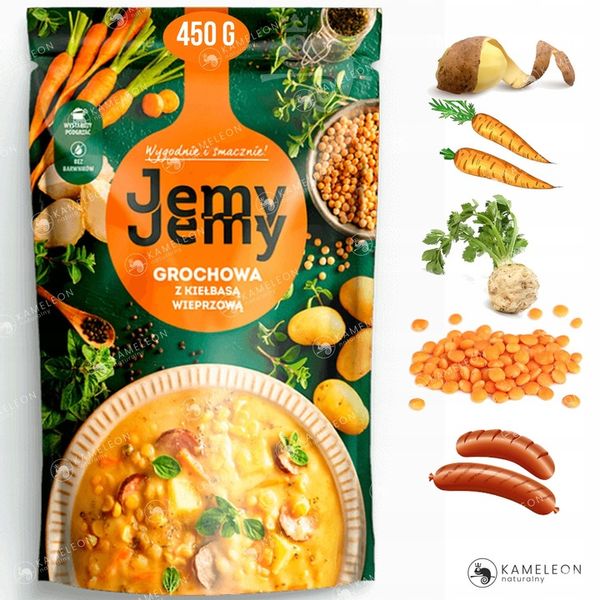 JEMY JEMY ZUPY TRADYCYJNE gotowe danie zupa ZESTAW 10sztuk MIX SMAKÓW 4,5KG zdjęcie 9