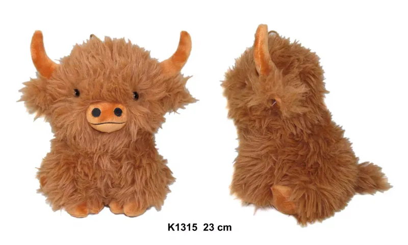 Pluszak Krowa 23cm Kudlata Sa 1/12 zdjęcie 1