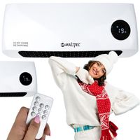 KURTYNA POWIETRZNA MOCNY GRZEJNIK ELEKTRYCZNY ENERGOOSZCZĘDNY PILOT 2000W