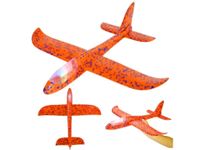 Samolot styropianowy szybowiec 47 cm świecący led