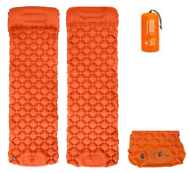 MATA MATERAC TREKKINGOWY Samopompująca POMPKA zdjęcie 4