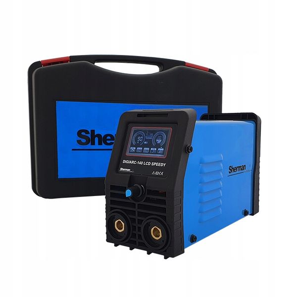 Spawarka SHERMAN DIGIARC 140 LCD Speedy + WALIZKA zdjęcie 1