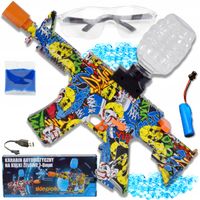 PISTOLET NA KULKI ŻELOWE WODNE AUTOMATYCZNY KARABIN DUŻY ZESTAW AKUMULATOR