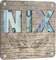 DREWNIANA RAMKA NA PIENIĄDZE ZE SKRZYDŁAMI PREZENT Z MIEJSCEM NA ŻYCZENIA