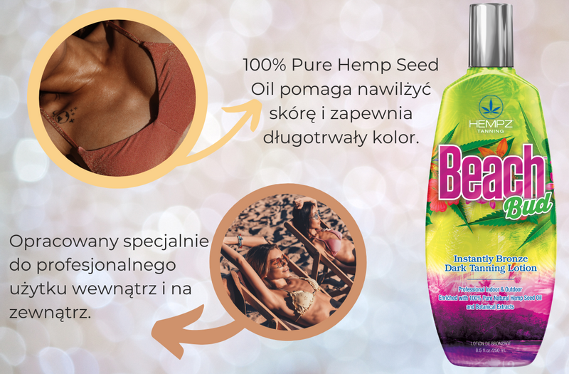 Hempz Beach Bud Instantly Dark Tanning Lotion zdjęcie 3