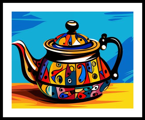 Plakat 50x40cm Może Herbatki? na Arena.pl