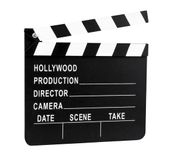 Klaps filmowy studyjny klapka reżyserska, 18x20 cm